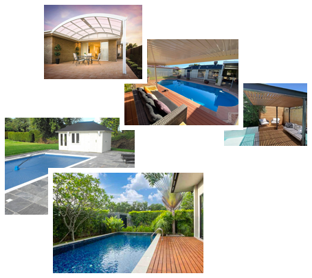 Pool Design Collage